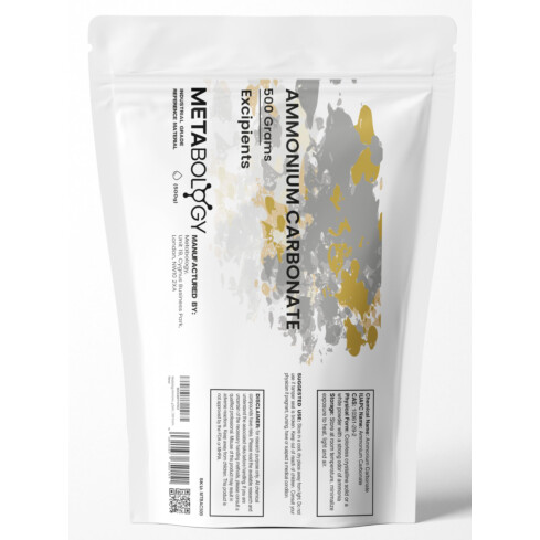 Metabology Ammonium Carbonate | Salt of Hawthorn | Smelling Salts