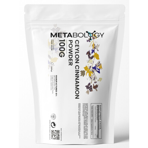 Metabology Ceylon Cinnamon Powder Supplement