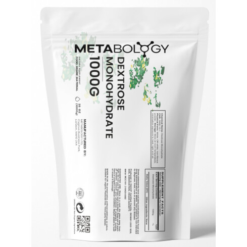 Metabology Dextrose Monohydrate Powder, Bulk Excipients