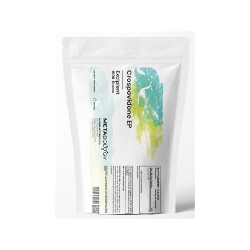 Metabology Crospovidone EP, 1000 Grams