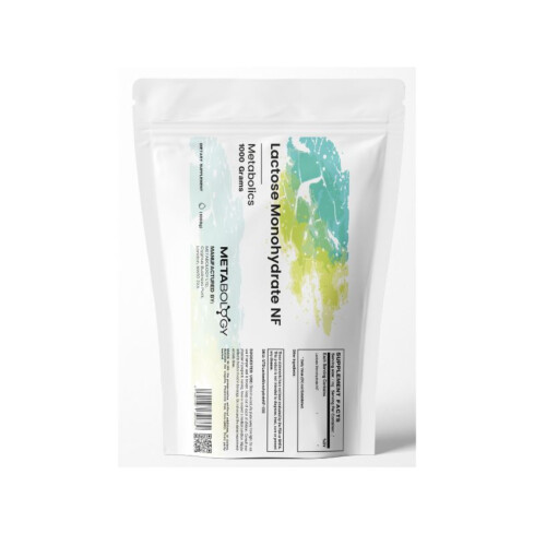 Metabology Lactose Monohydrate NF, 1000 Grams