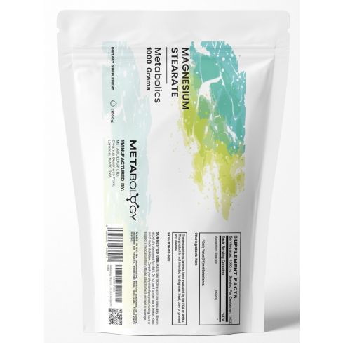 Metabology Magnesium Stearate Powder, Bulk Excipients