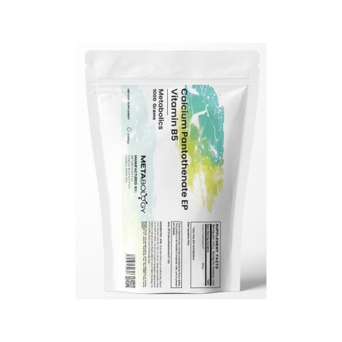 Metabology Calcium Pantothenate EP, 1000 Grams