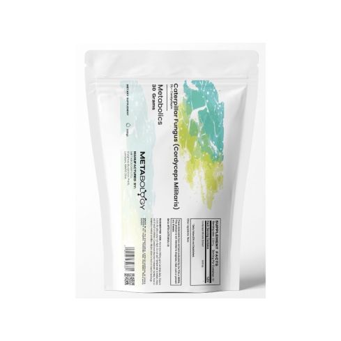 Caterpillar Fungus (Cordyceps Sinensis) | 30%+ Polysaccharides - Powder, 50g
