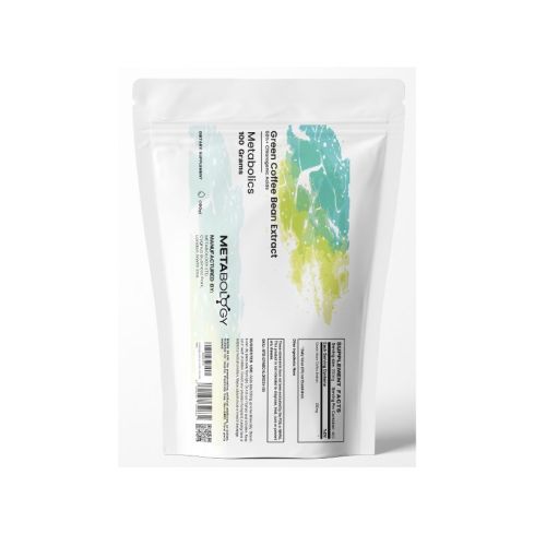 Green Coffee Bean | 50%+ Chlorogenic Acids - Powder, 100g