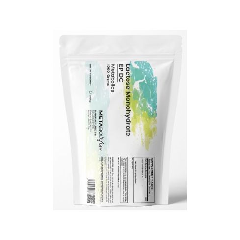 Metabology Lactose Monohydrate EP DC, 1000 Grams
