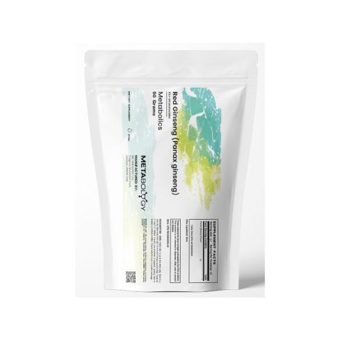 Red Ginseng (Panax ginseng) | 3%+ Ginsenosides - Powder, 50g