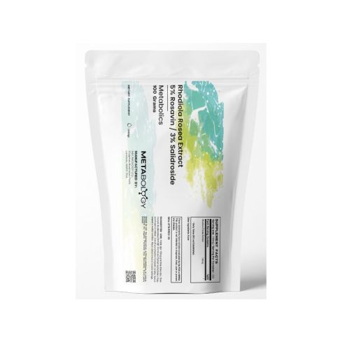 Rhodiola Rosea Extract | 5% Rosavin, 3% Salidroside - Powder, 30g