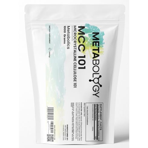 Metabology Microcellulose Crystalline 101 MCC Powder, Bulk Excipients